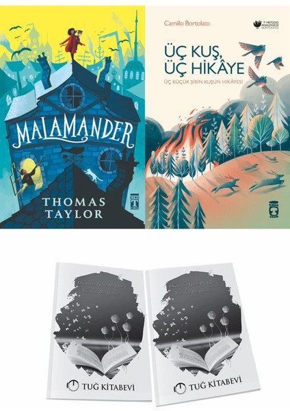Malamander ve Üç Kuş Üç Hikaye + Hediyeli