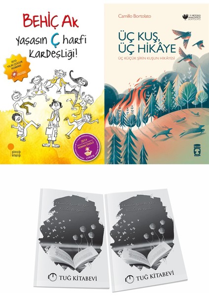 Yaşasın Ç Harfi Kardeşliği! ve Üç Kuş Üç Hikaye + Hediyeli
