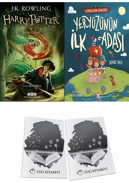Harry Potter ve Sırlar Odası ve Yeryüzünün Ilk Adası Atmacanın Günlüğü + Hediyeli