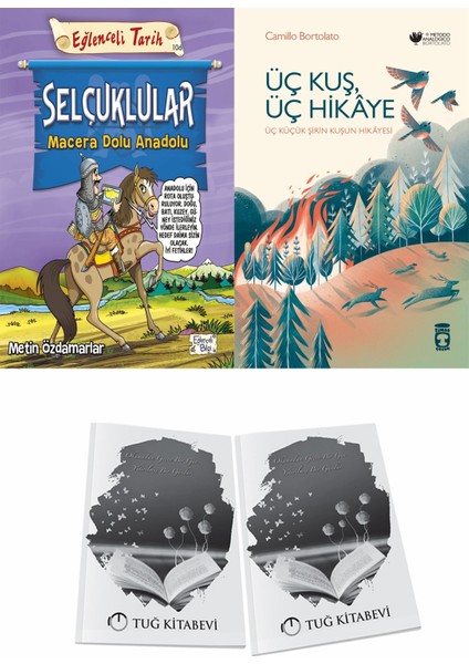 Selçuklular Macera Dolu Anadolu ve Üç Kuş Üç Hikaye + Hediyeli