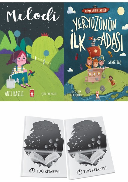 Melodi ve Yeryüzünün Ilk Adası Atmacanın Günlüğü + Hediyeli