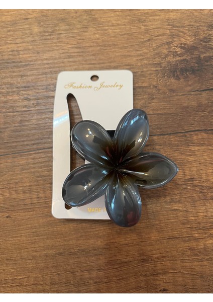 Kadın Kız Çocuk 1 Adet Lotus Çiçeği Mandal Toka Kıskaçlı Toka Renkli Rengarenk
