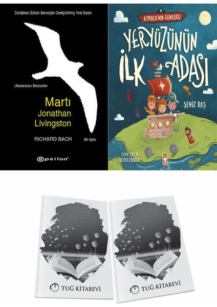 Martı Jonathan Livingston ve Yeryüzünün Ilk Adası Atmacanın Günlüğü + Hediyeli