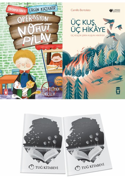 Operasyon Nohut Pilav ve Üç Kuş Üç Hikaye + Hediyeli