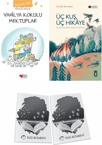Vanilya Kokulu Mektuplar ve Üç Kuş Üç Hikaye + Hediyeli