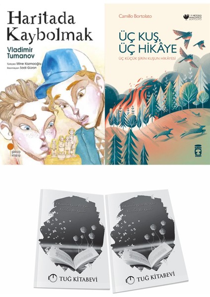 Haritada Kaybolmak ve Üç Kuş Üç Hikaye + Hediyeli