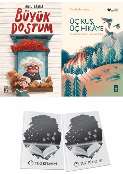 Büyük Dostum ve Üç Kuş Üç Hikaye + Hediyeli
