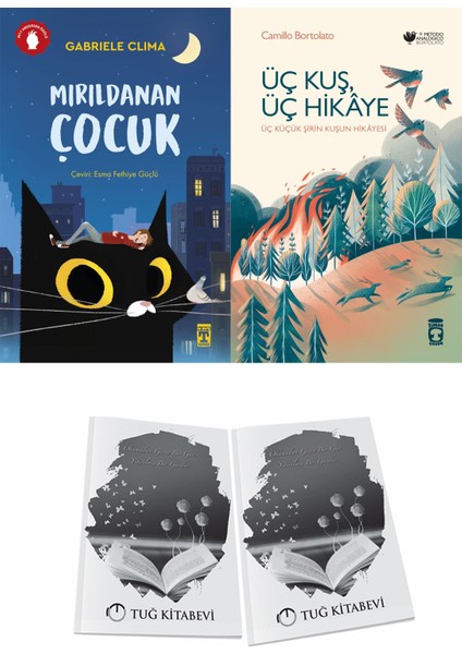 Mırıldanan Çocuk ve Üç Kuş Üç Hikaye + Hediyeli