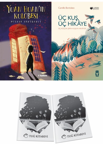 Yuan Huan'ın Kulübesi ve Üç Kuş Üç Hikaye + Hediyeli
