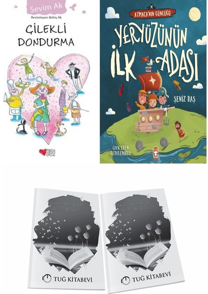 Çilekli Dondurma ve Yeryüzünün Ilk Adası Atmacanın Günlüğü + Hediyeli