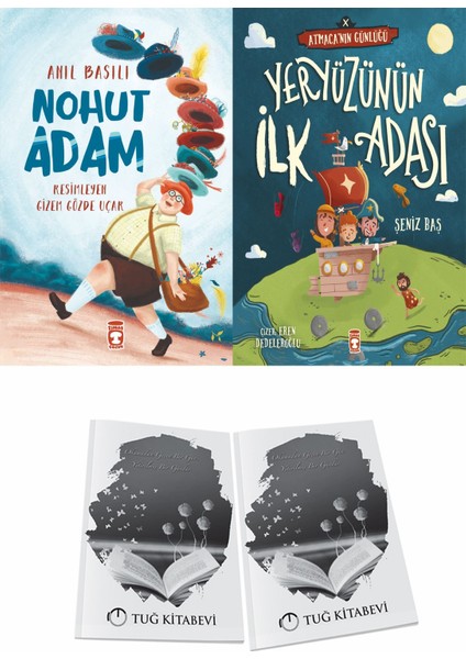 Nohut Adam ve Yeryüzünün Ilk Adası Atmacanın Günlüğü + Hediyeli