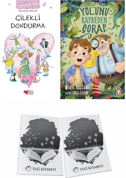 Çilekli Dondurma ve Yolunu Kaybeden Çorap + Hediyeli