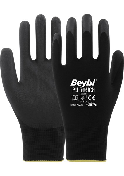 Touch Pu Eldiven (1 Paket 5 Çift)