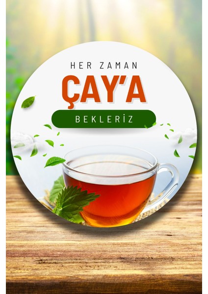 Cafe, Restoran, Çay Ocağı Duvar, Kapı Tablo Süs Modelleri, Ahşap Dekoratif Şık Duvar Dekorasyonu