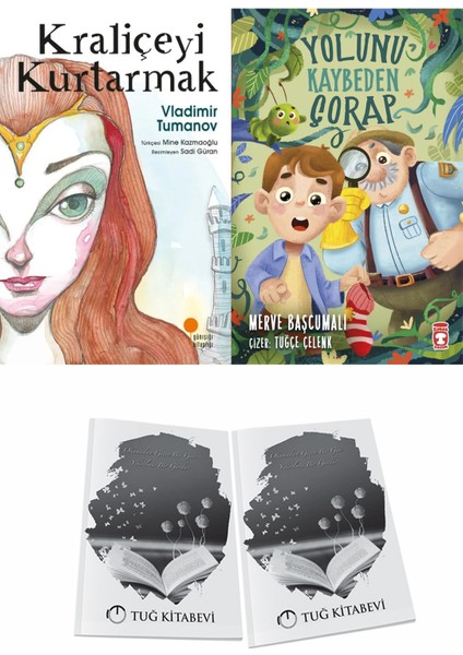 Kraliçeyi Kurtarmak ve Yolunu Kaybeden Çorap + Hediyeli