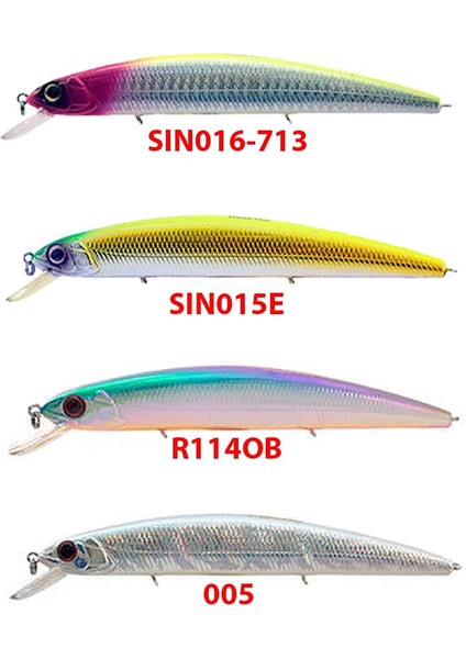 EG-190B Sp 13CM 20.6gr Suspending Maket Balık