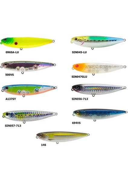 Water Strike 85 8.5cm 12.2gr Su Üstü Maket Balık