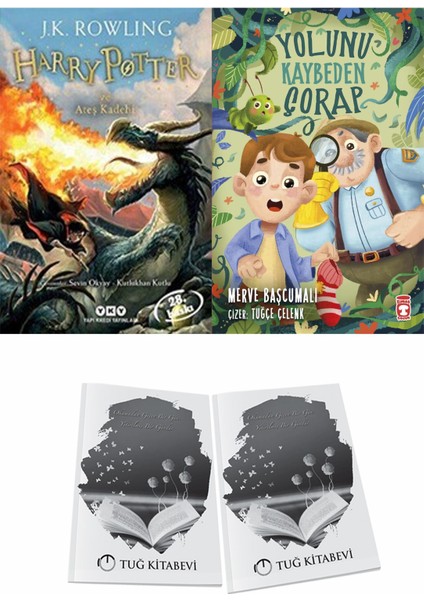 Harry Potter ve Ateş Kadehi ve Yolunu Kaybeden Çorap + Hediyeli