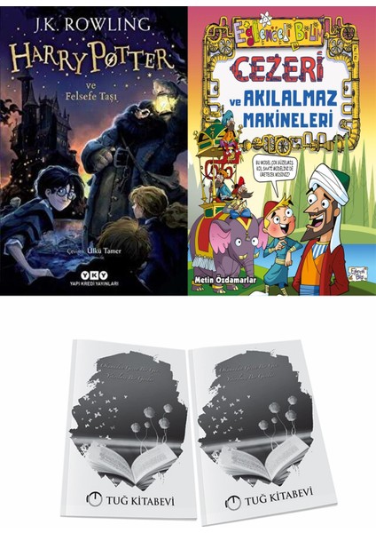 Harry Potter ve Felsefe Taşı ve Cezeri ve Akılalmaz Makineleri + Hediyeli