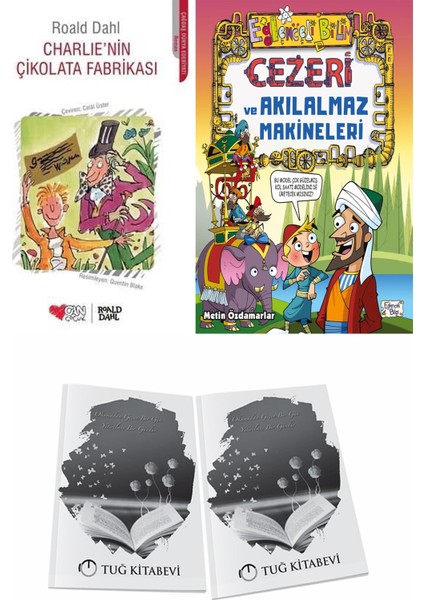 Charlie’nin Çikolata Fabrikası ve Cezeri ve Akılalmaz Makineleri + Hediyeli