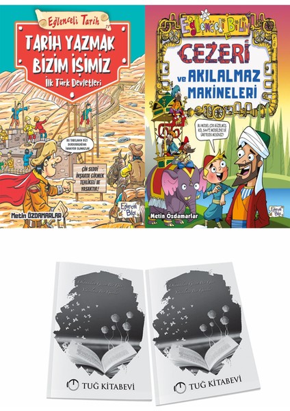 Tarih Yazmak Bizim Işimiz Ilk Türk Devletleri ve Cezeri ve Akılalmaz Makineleri + Hediyeli