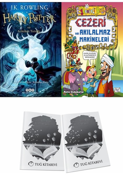 Harry Potter ve Azkaban Tutsağı ve Cezeri ve Akılalmaz Makineleri + Hediyeli