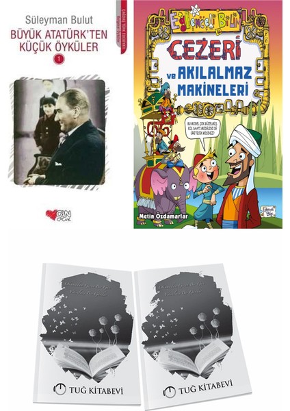 Büyük Atatürk'ten Küçük Öyküler 1 ve Cezeri ve Akılalmaz Makineleri + Hediyeli