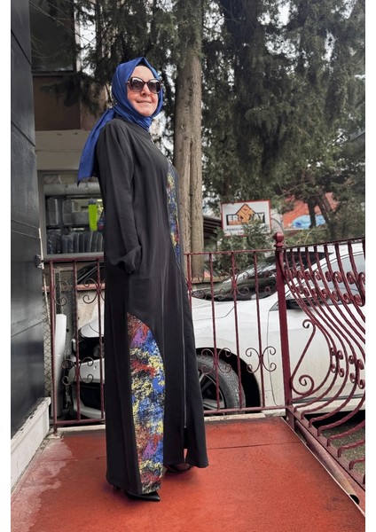 Etnik Desenli Kap Siyah 404926