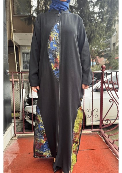 Etnik Desenli Kap Siyah 404926