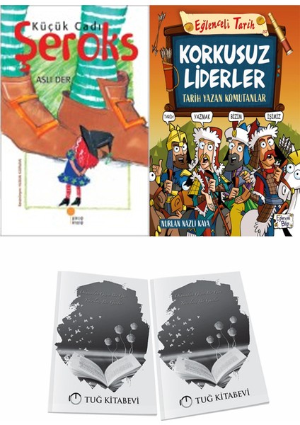 Küçük Cadı Şeroks ve Korkusuz Liderler Tarih Yazan Komutanlar + Hediyeli