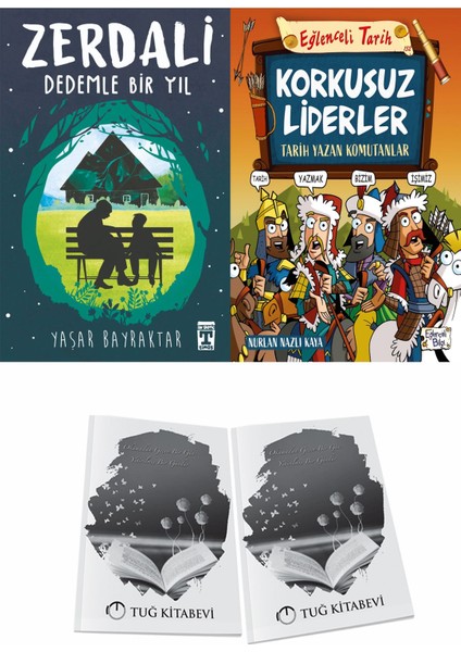 Zerdali Dedemle Bir Yıl ve Korkusuz Liderler Tarih Yazan Komutanlar + Hediyeli