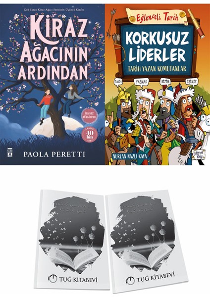 Kiraz Ağacının Ardından ve Korkusuz Liderler Tarih Yazan Komutanlar + Hediyeli