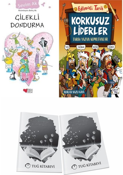 Çilekli Dondurma ve Korkusuz Liderler Tarih Yazan Komutanlar + Hediyeli