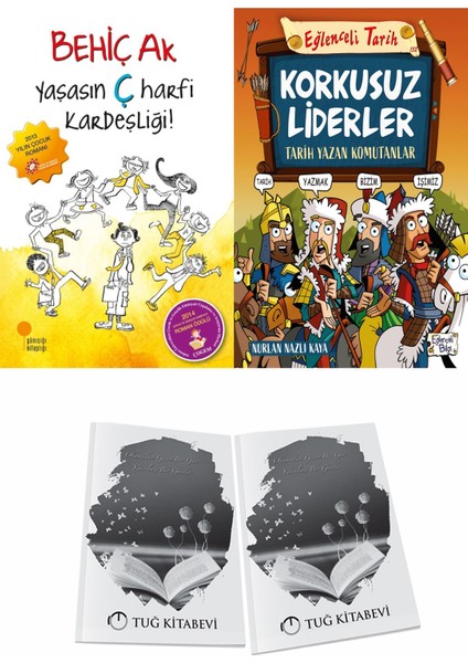 Yaşasın Ç Harfi Kardeşliği! ve Korkusuz Liderler Tarih Yazan Komutanlar + Hediyeli