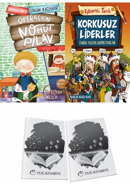Operasyon Nohut Pilav ve Korkusuz Liderler Tarih Yazan Komutanlar + Hediyeli