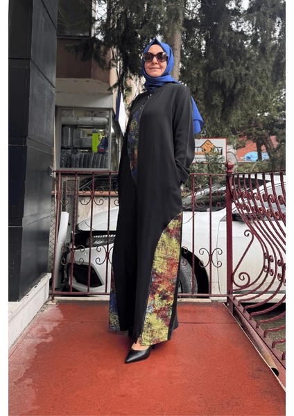 Etnik Desenli Kap Siyah 404926