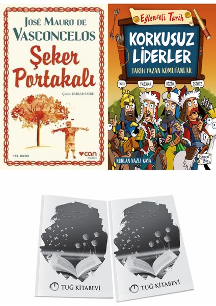 Şeker Portakalı ve Korkusuz Liderler Tarih Yazan Komutanlar + Hediyeli