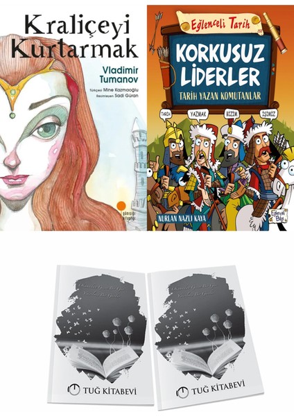 Kraliçeyi Kurtarmak ve Korkusuz Liderler Tarih Yazan Komutanlar + Hediyeli