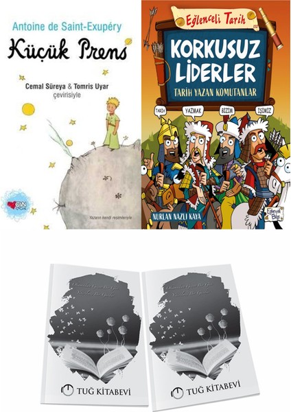 Küçük Prens ve Korkusuz Liderler Tarih Yazan Komutanlar + Hediyeli