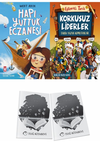 Hapı Yuttuk Eczanesi ve Korkusuz Liderler Tarih Yazan Komutanlar + Hediyeli