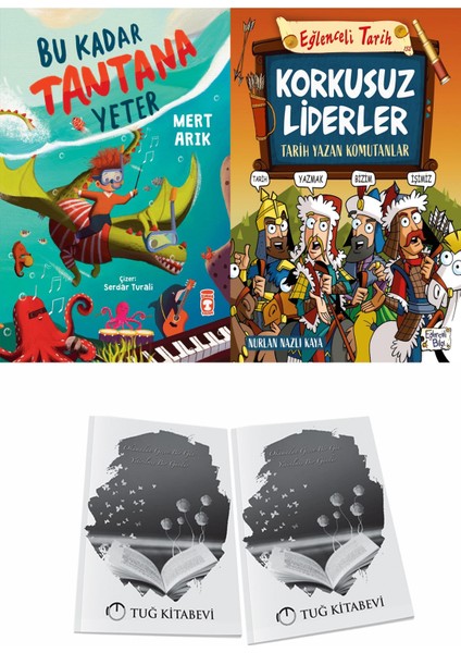 Bu Kadar Tantana Yeter ve Korkusuz Liderler Tarih Yazan Komutanlar + Hediyeli
