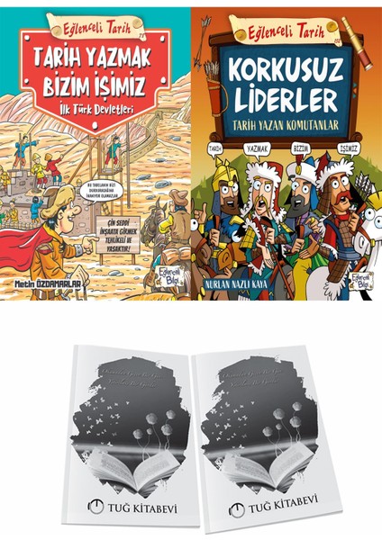 Tarih Yazmak Bizim Işimiz Ilk Türk Devletleri ve Korkusuz Liderler Tarih Yazan Komutanlar + Hediyeli