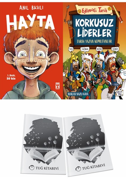Hayta ve Korkusuz Liderler Tarih Yazan Komutanlar + Hediyeli
