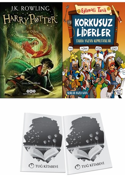 Harry Potter ve Sırlar Odası ve Korkusuz Liderler Tarih Yazan Komutanlar + Hediyeli