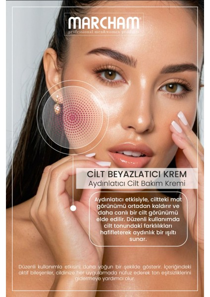 Cilt Beyazlatıcı Yüz Kremi