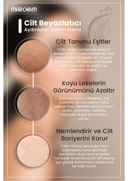 Cilt Beyazlatıcı Yüz Kremi modelleri