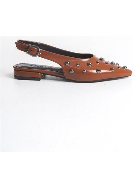 Kadın Cle Taba Rugan Troklu Ayakkabı modelleri