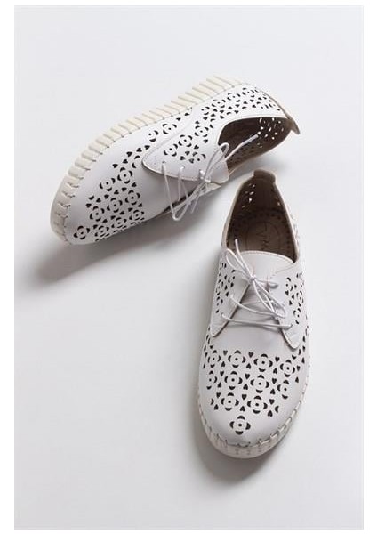 Kadın Dna Beyaz Laserli Ayakkabı