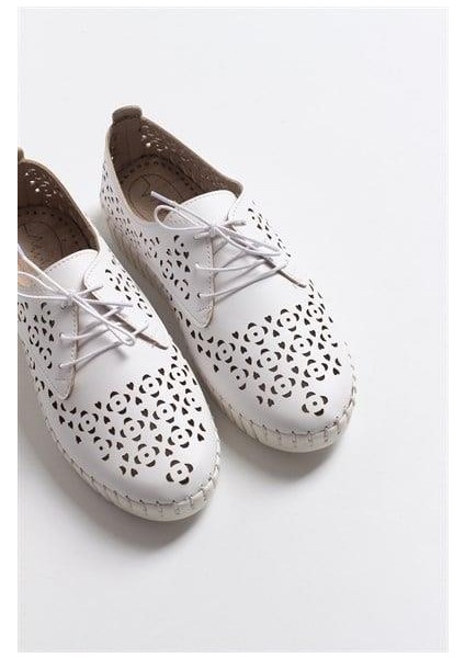 Kadın Dna Beyaz Laserli Ayakkabı