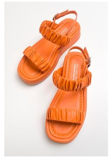 Kadın Brd Turuncu Sandalet